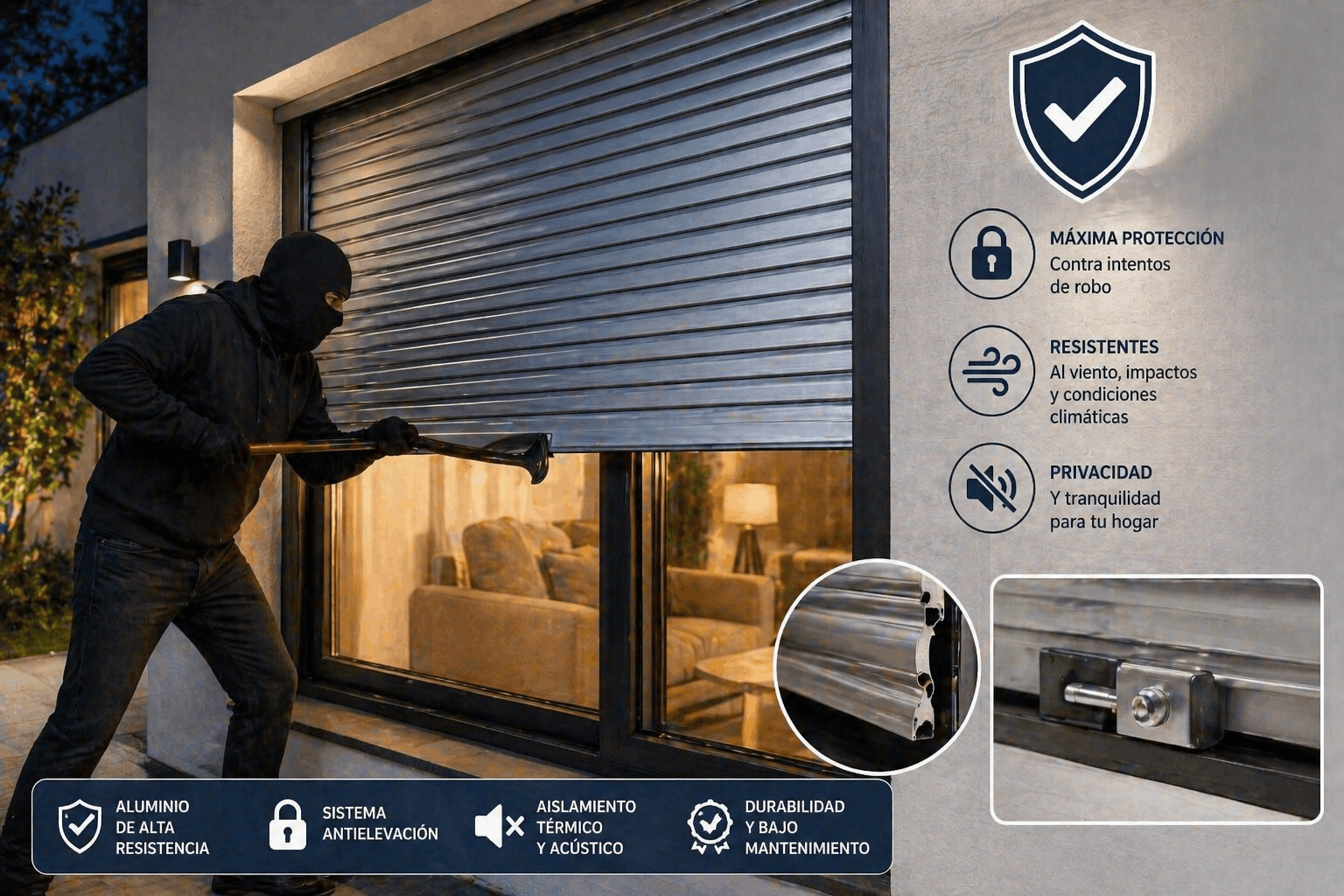 Las persianas europeas de seguridad realmente protegen o solo es publicidad