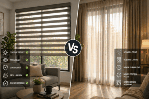 Persianas vs cortinas ¿cuál conviene más realmente