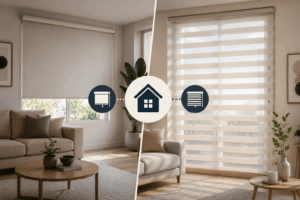 Persianas enrollables o Sheer Elegance cuál elegir para tu hogar