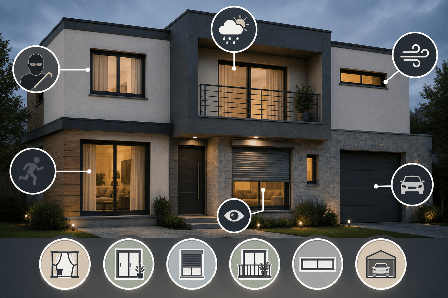 ¿Qué ventanas necesitan mayor protección